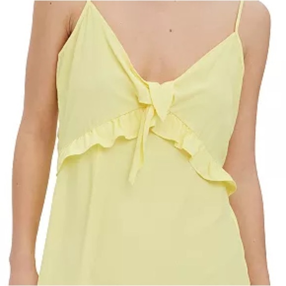 Vero Moda Lee Knot-Front Dress SZ XL - Picture 2 of 6